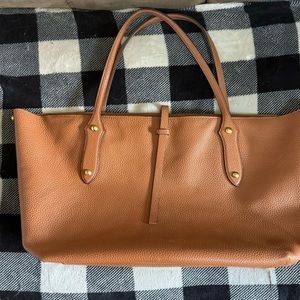 Annabel Ingall Leather Tote, mint condition